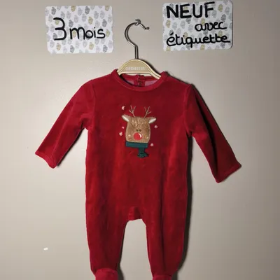 Pyjama mixte kiabi taille 3 mois 